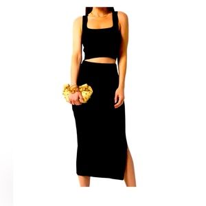 House of Harlow 2pc knit set Medium